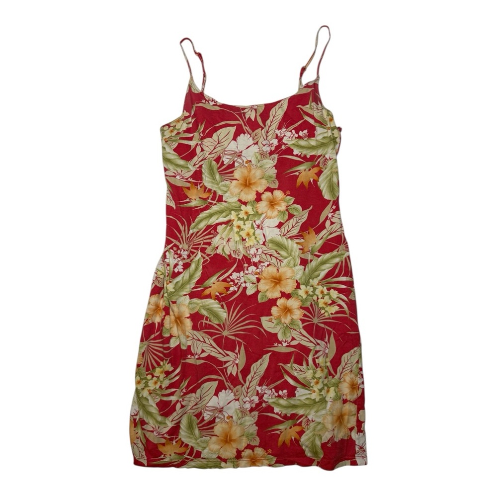 Carribean Joe Floral Print Summer Dress Size Petite Large
